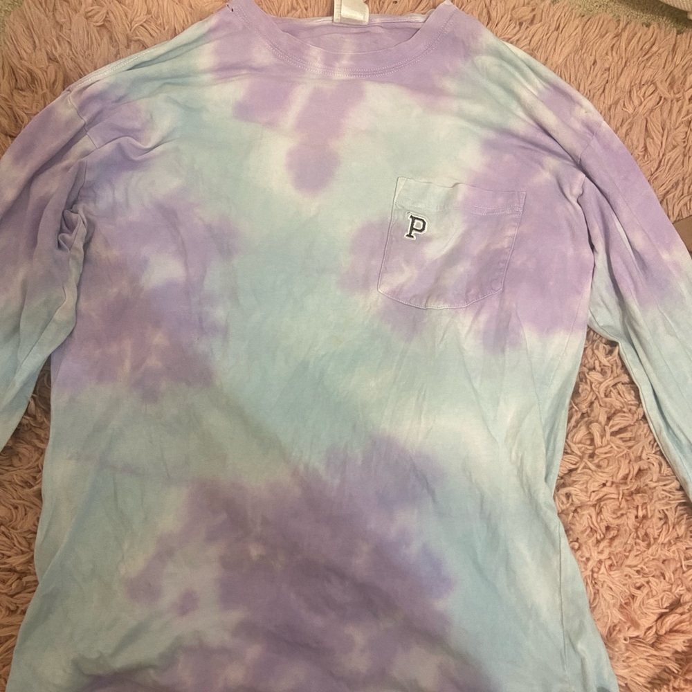 victoria secret tie dye long sleeve